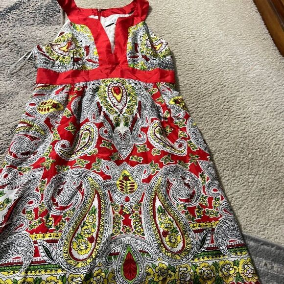 Tibi silk summer dress 2 - Picture 5 of 11